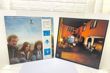 Eagles - Eagles,Hotel California - LP - Japanse persing,