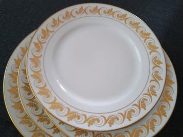 Richard Ginori - Eetservies voor 12 (12) - Impero Aosta - 24