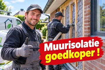 SPOUWMUUR ISOLATIE DEZE MAAND VEEL (max 49%) GOEDKOPER !, Nieuw
