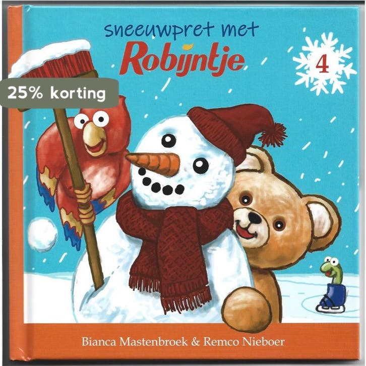 Sneeuwpret met Robijntje / De avonturen van Robijntje / 4, Boeken, Kinderboeken | Kleuters, Gelezen, Verzenden