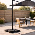 Parasoltegels voor zweefparasol - 4 stuks | 79 x 79 x 9,5 cm, Verzenden, Nieuw