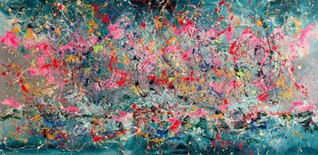 Ivanka Matiss - Summer rain N:19 XXL, Antiek en Kunst