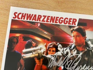 The Terminator - Arnold Schwarzenegger Signed 14x11 (35.6 ×, Verzamelen, Nieuw