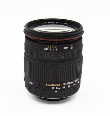 Sigma 18-200mm f/3.5-6.3 DC Zoomlens