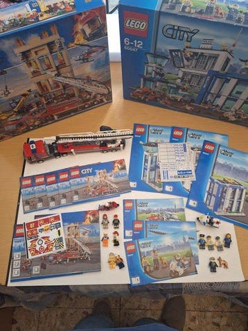 Lego Set - Ville - LEGO City Police Station (60047) y LEGO, Kinderen en Baby's, Speelgoed | Duplo en Lego, Nieuw