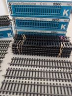 Märklin H0 - 2200/2221 - Modeltreinsporen (40) - Rechte en, Hobby en Vrije tijd, Modeltreinen | H0, Nieuw