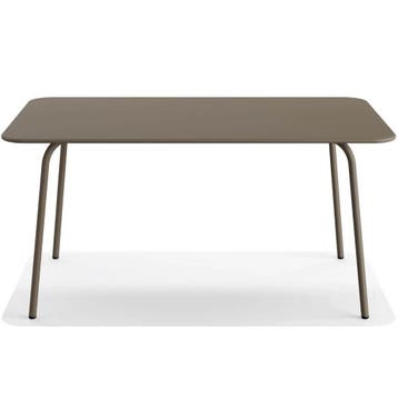 Tafel | SHINE | Staal | Cappuccino | In-/Outdoor |, Verzenden, Nieuw in verpakking
