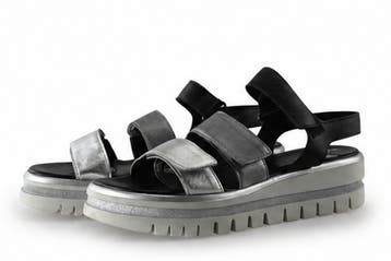 Gabor Sandalen in maat 38½ Zwart, Verzenden, Zwart, Gabor, Sandalen of Muiltjes