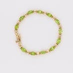 Bracelet - 14 carats Or jaune - Peridoot