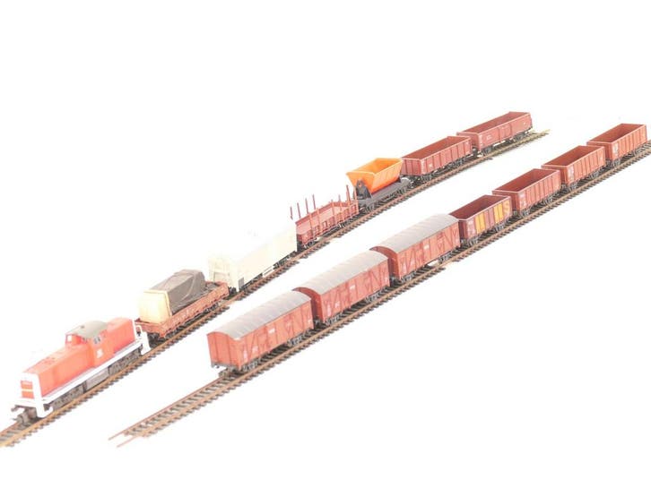 Schaal H0 Roco digitale trein met BR 290 en 13 wagons van..., Hobby en Vrije tijd, Modeltreinen | H0, Gelijkstroom, Wagon, Gebruikt