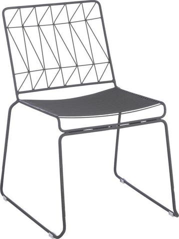2dekans | Mica Decorations Bueno Tuinstoel - 53 x 55 x 77 cm, Ophalen of Verzenden