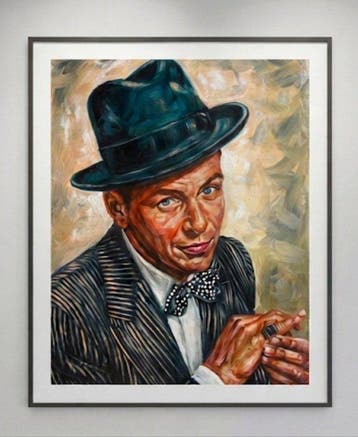 Nguyn V.L (1993) - Francis Albert Sinatra 80 60 cm - No