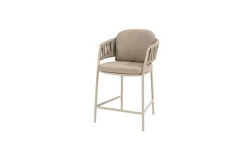 Taste by 4 Seasons Calma high dining stoel latte |
