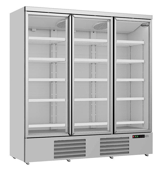 Koelkast met 3 glazen deuren - 1530 liter, Articles professionnels, Horeca | Équipement de cuisine, Envoi