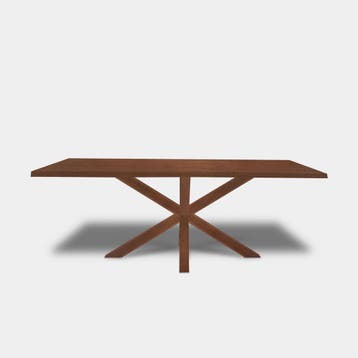 Tafel Boomstam eikenhout  Matrix hout  260x100, Huis en Inrichting, Nieuw