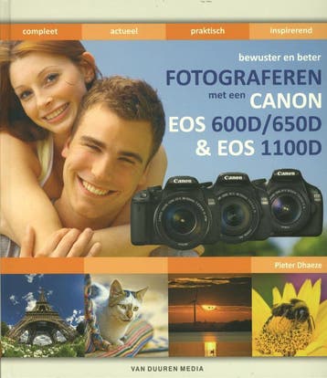 bewuster en beter fotograferen met de Canon eos 600d / 650d, Verzenden, Pieter Dhaeze