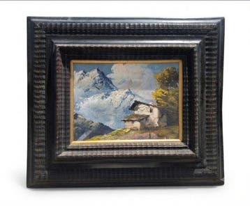 Achille Jemoli (1878-1960), attribuito a - Veduta montana