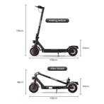 I9 Pro Vouwbare Elektrische Scooter - Off-Road Smart E Step, Fietsen en Brommers, Verzenden, Nieuw, IScooter