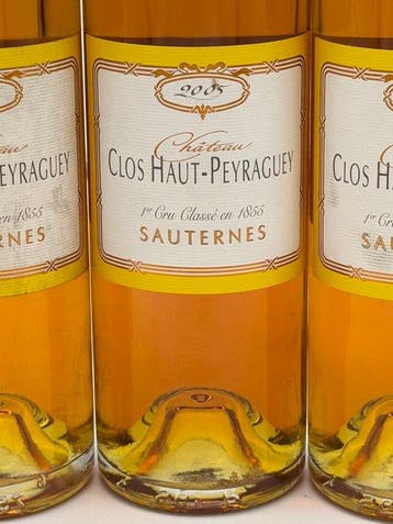 2005 Chateau Clos Haut-Peyraguey - Sauternes 1er Cru - 6