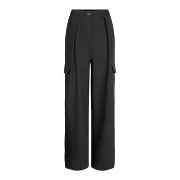 Dante6 • zwarte cargo broek Harlow • 34 (1), Dante 6, Verzenden, Zwart, Maat 42/44 (L)