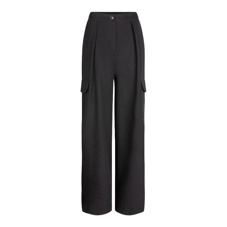 Dante6 • zwarte cargo broek Harlow • 34 (1), Kleding | Dames, Broeken en Pantalons, Zwart, Nieuw, Maat 42/44 (L), Verzenden