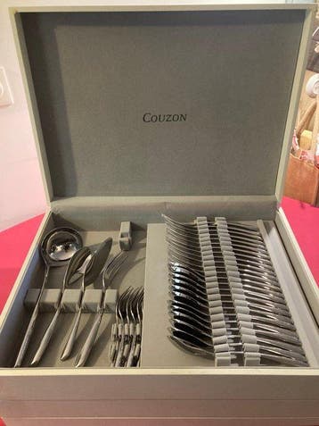 Jean Couzon - Bestekset voor 12 personen (124) - Staal