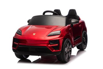 Porsche Macan Turbo, elektrische kinderauto met een Lithium, Ophalen of Verzenden