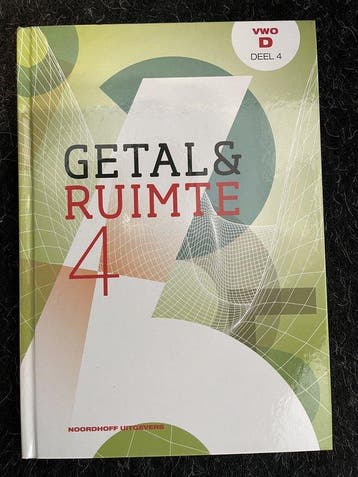 Getal & Ruimte 11e ed leerboek vwo D deel 4 9789001842413, Boeken, Verzenden, Zo goed als nieuw