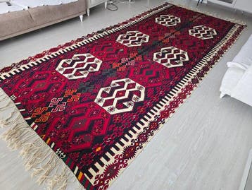 Kelim - 197 cm - 430 cm - Anatolische Turkse Kelim, Nieuw