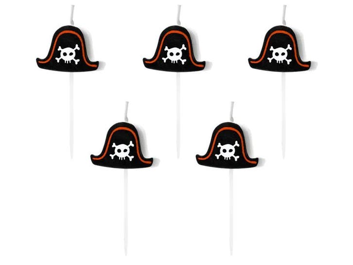 Piraten Kaarsen 2cm 5st, Hobby & Loisirs créatifs, Articles de fête, Envoi