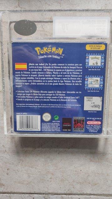 Nintendo - Gameboy Classic - Pokémon azul (ESP Blue) -