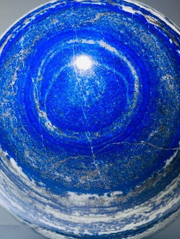 Lapislazuli - XL Bol - Ø 134 mm - Intens Blauw - prachtig