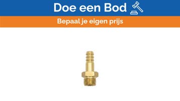 Bieden: Brass Hose Barb to 1/2inch-14 NPT Male Thread Conne, Ophalen of Verzenden
