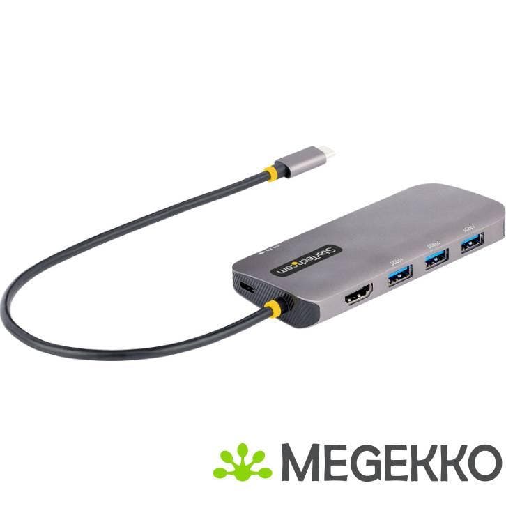 StarTech.com USB C Multiport Adapter, 4K 60Hz HDMI Video, Computers en Software, Overige Computers en Software, Nieuw, Verzenden