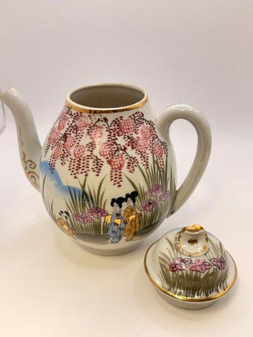 Coutellerie Kasumi - Japan - Theeservies (14) - Kutani -