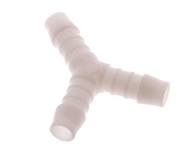 Connecteur de tuyau en Y en POM 10 mm [10 pièces]., Verzenden