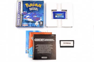 Pokemon Sapphire (German) [Gameboy Advance], Games en Spelcomputers, Games | Nintendo Game Boy, Verzenden, Nieuw