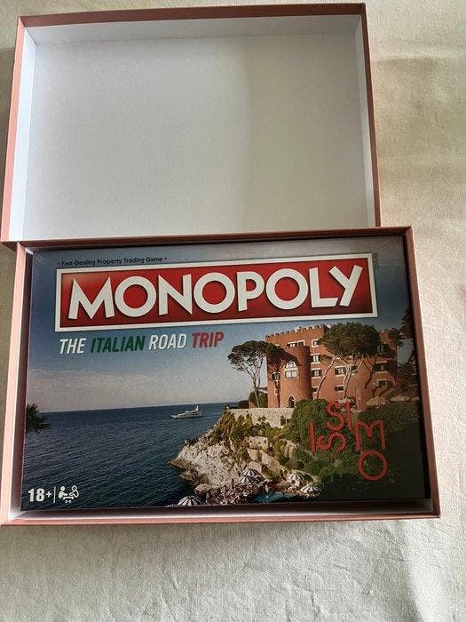 Bordspel - Monopoly The Italian Road Trip, Antiek en Kunst, Antiek | Speelgoed