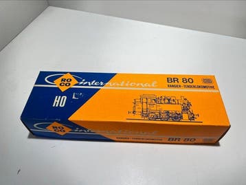 Roco H0 - 04114A - Stoomlocomotief met tender (1) - BR 80, Hobby en Vrije tijd, Nieuw