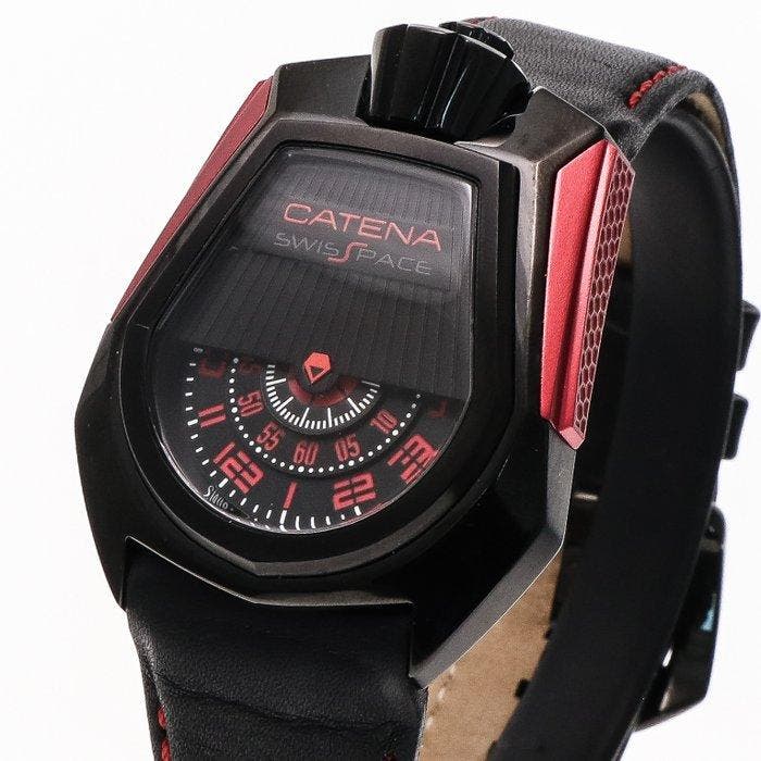 Catena - Swiss Space - SSH001/3RR - Limited Edition Swiss, Handtassen en Accessoires, Horloges | Heren