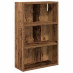 vidaXL Badkamer wandkast Oudhout 40 x 16 x 62,5 cm, Maison & Meubles, Tables | Coiffeuses, Verzenden