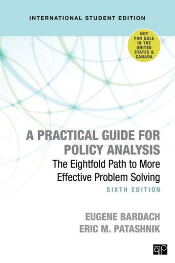 A Practical Guide For Policy Analysis - International Studen, Verzenden