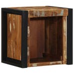vidaXL Nachtkastje 40x35x40 cm massief gerecycled hout, Huis en Inrichting, Verzenden, Nieuw