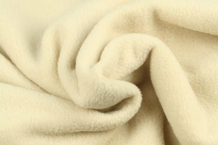 10 meter fleece stof - champagne - Anti Pilling Fleece, Hobby en Vrije tijd, Stoffen en Lappen, 120 cm of meer, 200 cm of meer