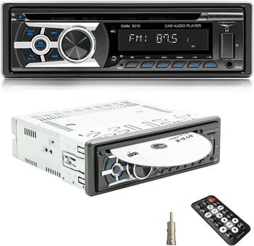 Autoradio CD/BT 60W | 53% Retour Deal | Sla je slag, Autos : Divers, Verzenden