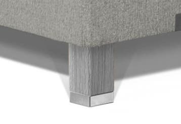Caresse Vierkante poot + RVS - 160x200/210
