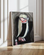 Yana Medow - The girl who knew No Reserve. Print on canvas