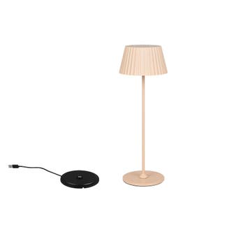 Trio SUAREZ tafellamp | LED | zand | Ø 13,5 cm | IP44 | 1x 1, Verzenden, Nieuw