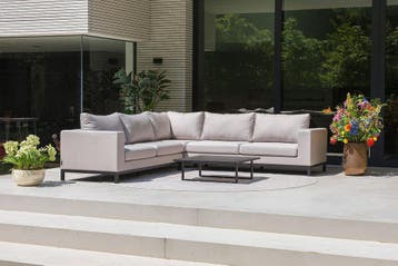 Flow. Square straight Graumel chalk |   Sunbrella | SALE, Nieuw
