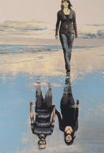 Gan-Erdene Tsend (1979) - Spaziergang, Antiek en Kunst